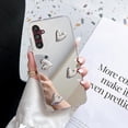 thumbnail image 3 of Samsung Galaxy A14 5G Case Silver Mirror Cute Heart Clear Bumper Slim Thin Protective Phone Case for Samsung Galaxy A14 5G Silver, 3 of 11