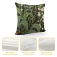 thumbnail image 4 of Nawypu  Throw Pillow Cover Lily  Valley Fern Floral Buds Leaves Stems Hand Drawn Wildflower Spring Plant Square Pillow Case Cushion Cover for Home Car Decorative, 4 of 5