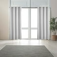 thumbnail image 6 of Blackout Curtains 84 Inch Length 2 Panels Set, Thermal Insulated Long Curtains& Drapes 2 Burg, Room Darkening Grommet Drapes for Living Room Bedroom Window (W52 x L84 Inch, White) Spring Deals 2025, 6 of 6
