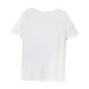 thumbnail image 3 of Camiseta para mujer con cuello redondo y cuello redondo, cómoda camiseta básica informal para vacaciones XL, 3 of 7