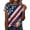 Sky Blue, variant on 2026 250th Anniversary of USA: Women's CrewNeck Short Sleeve Shirt Celebration Patriotic Flag Print 1776-2026 Tshirt, Vintage Commemorative Women's Long Sleeve Shirt 4th of July Black L