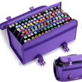 thumbnail image 4 of High Capacity Zipper Storage Bag for Markers & Art Supplies with Shoulder Strap – Versatile Organizer for Home or Office Use –, 4 of 4