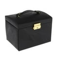 thumbnail image 3 of Caja de Almacenamiento de Joyas Yuyangstore Organizador de Maquillaje Negro, 3 of 8