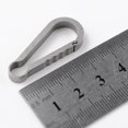 thumbnail image 3 of Porte-chaîne Boucle Mousqueton Titane - 36mm, 3 of 8
