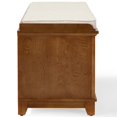 thumbnail image 4 of Crosley Banc d'Entrée de Stockage Adler Double Porte en Chêne Chaud, 4 of 11