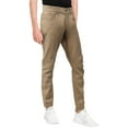 thumbnail image 3 of X RAY JEANS Mens Elastic Waist Jogger Twill Pants, Tan, 32X30, 3 of 4