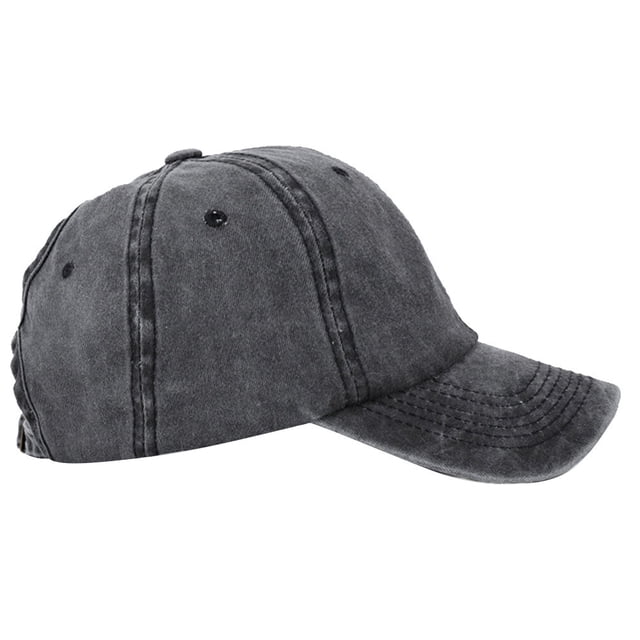 Hytrove 1Ud De Béisbol Para Y Mujer En Negro Para Uso Diario Y Exterior