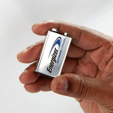 Energizer Lithium 9V Batteries (1 Pack), Lithium 9 Volt Batteries