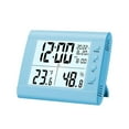 lulshou Digital Electronic Clock LED Display Electronic Clock Stereo ...