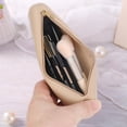 thumbnail image 3 of Bolsa de almacenamiento de cosméticos de silicona con cremallera para brochas de maquillaje para viajes (caqui) Tmvgtek Cuidado Belleza, 3 of 9