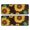 Brown Green Bud, variant on Kitchen Rugs Sets Of 2,Beige Sunflower Pattern Anti Fatigue Kitchen Mat Rugs Non Slip Washable,Decorative Kitchen Floor Mats for Kitchen,Sink,Laundry,17"x47" 17"x47"