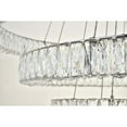 thumbnail image 6 of Monroe Integrated LED chip light Chrome Chandelier Clear Royal Cut Crystal, 6 of 9
