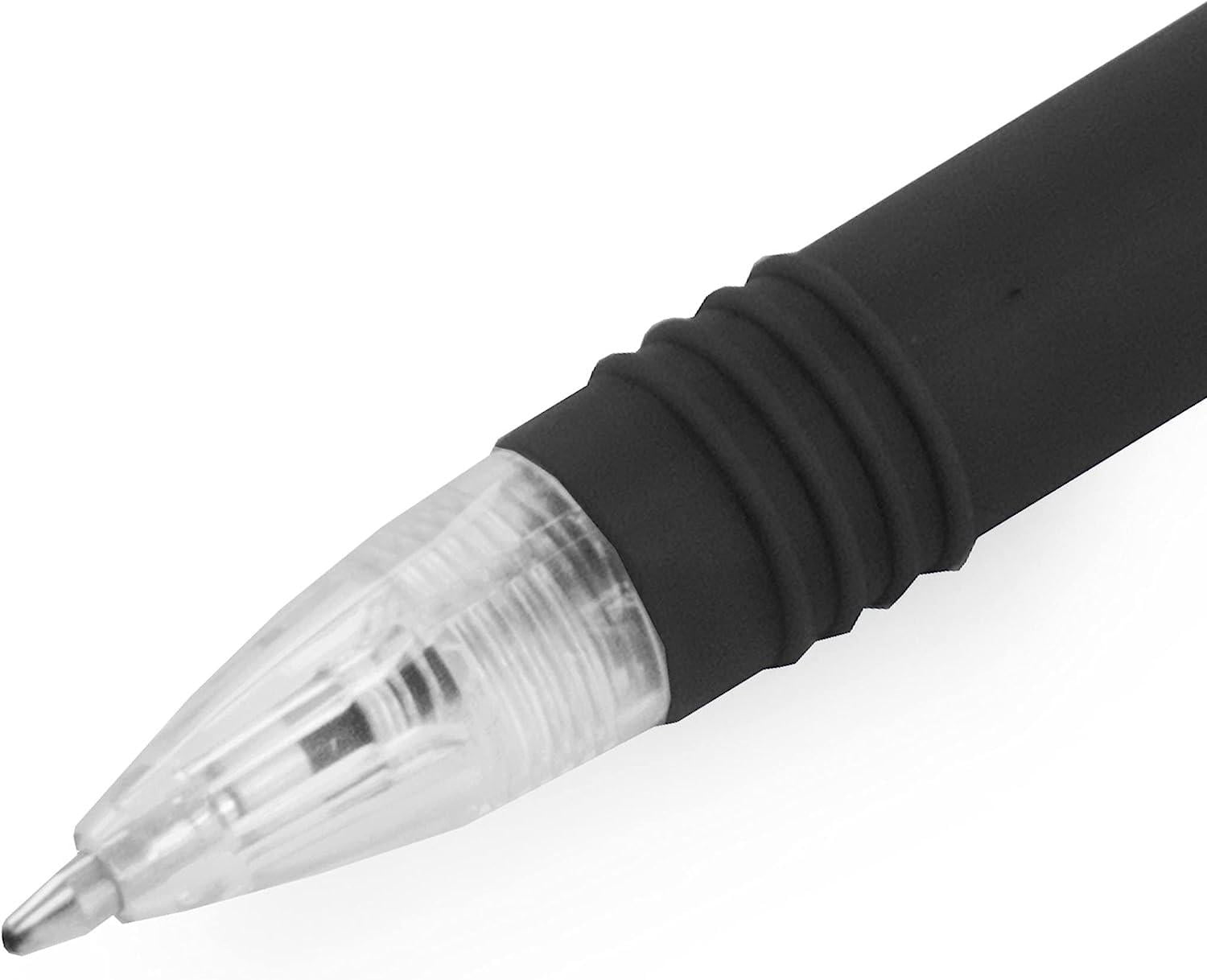 Zebra Z-Grip Retractable Ballpoint Pen - 1.0mm Nib - Economy Pack of 100 - Black Ink