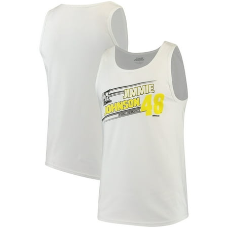 UPC 843271100266 product image for Jimmie Johnson Firepower Tank Top - White | upcitemdb.com
