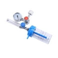 thumbnail image 4 of 2X Oxygen Meter .YX11A Buoy Type Oxygen Inhalator Meter Pressure Reducing Valve Pressure Regulator G5/8,2 * Oxygen inhaler 2 * Nasal oxygen tube,Silver, 4 of 8