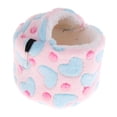 thumbnail image 4 of Soft Hanging Cat Hammock, Small Animal Cage Hammock Bed Swing For Squirrel Guinea- Chinchilla Hamster Ferret - 2 Colors Optional Pink, 4 of 10
