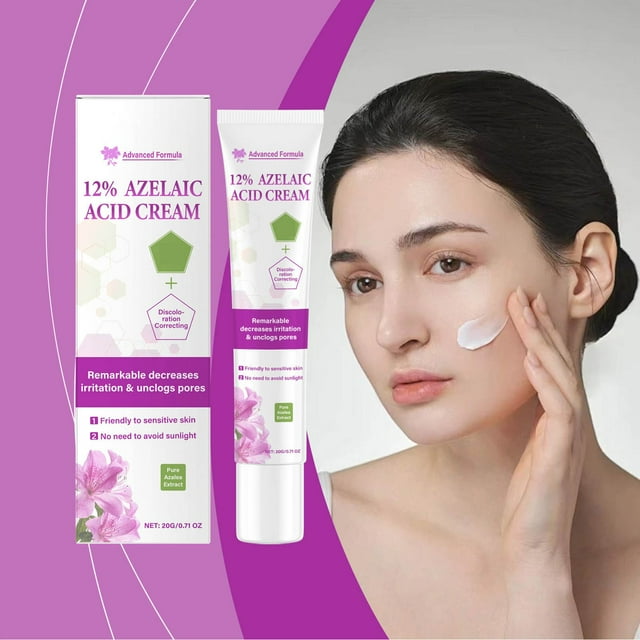 Crema Depilatoria Azelaica 20 G | Reduce La Pigmentación | Controla La Grasa | Mejora La Textura | Calma La Piel | Protección Antioxidante