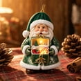 thumbnail image 5 of Cififendec Christmas Santa Claus Ornament, 3.14", Cute 2D Acrylic Flat Hanging Pendant for Christmas Tree Decoration Holiday Gift and Home Display, 5 of 6