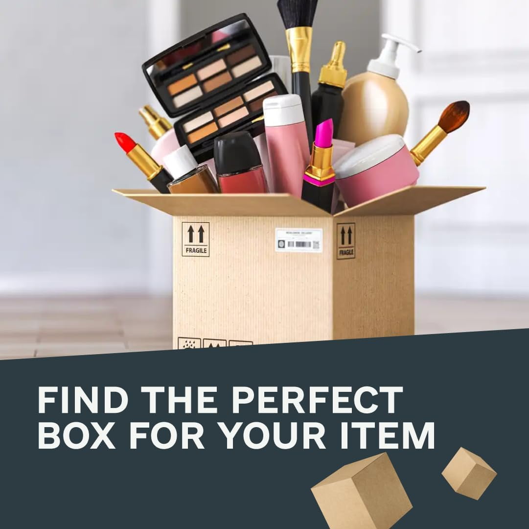 Medium Shipping Boxes 19"L x 13"W x 10"H, 25-Pack | Durable Corrugated Cardboard for Packing, Moving & Storage