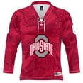 thumbnail image 2 of Men's GameDay Greats #0 Scarlet Ohio State Buckeyes Ice Hockey Jersey, 2 of 4