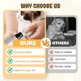 thumbnail image 5 of Dog Nail Grinder, 2026 Upgraded Rechargeable 5-Speed Quiet Trimmers with Led Light for Pet Nails, Paws Grooming & Smoothing Dogs Cats (White) white, 5 of 7