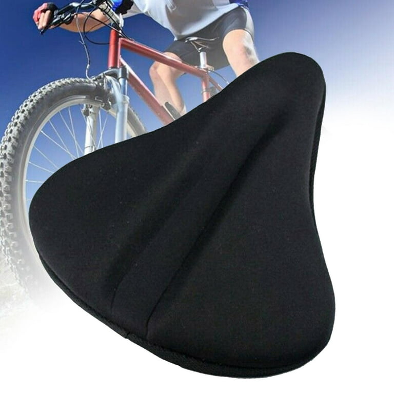 Comfortable Bike Seat Cover Large Wide Padded Saddle Cushion for
