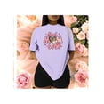 thumbnail image 1 of Playera Blusa De Best Mom Ever Moda Fashion Para Mujer Color Lila Talla Extra Grande Marca Emil SaEs, 1 of 4