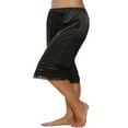 thumbnail image 2 of YOPTOP Lingerie Femme Satin Pettipants Snip-it Culottes Slips Bloomers,m,Noir, 2 of 6