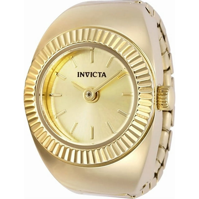 Anillo Reloj Invicta 48947 Dorado Mujer