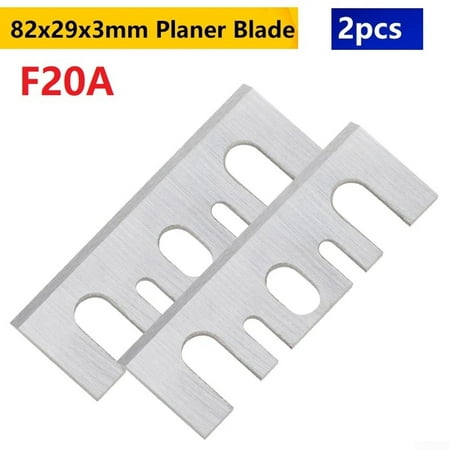 

JSSH New Practical Planer Blades Electric 2pcs F20A Fit For Cutting Hard Wood
