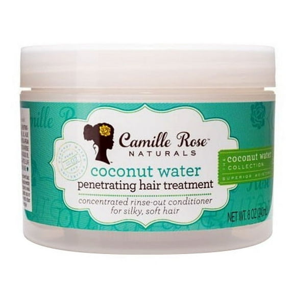 Camille Rose Naturals Coconut Water Penetrating Hair Treatment, 8 Oz