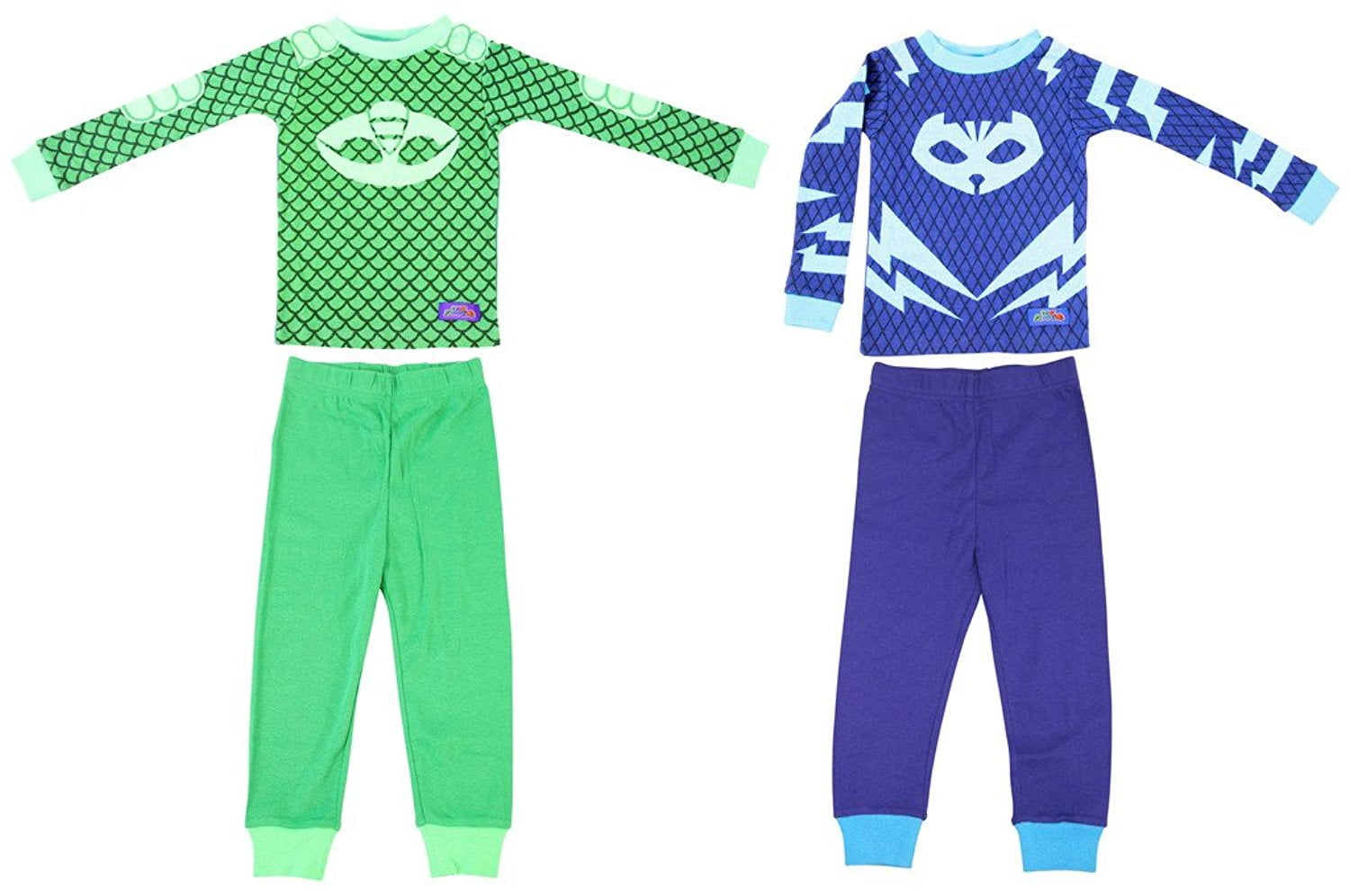 3T Toddler PJ Masks Gekko Owlette Catboy Long Sleeve Shirt Pant Pajama Set Kids 