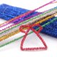 thumbnail image 5 of 30/50/100 piezas de tallos de chenilla con purpurina, limpiadores de pipas, tallos de oropel de felpa, palitos de alambre, suministros de manualidades educativas para niños, juguetes y manualidades, 5 of 5