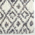 thumbnail image 4 of Orian Luxe 7'10" X 10'10" Soft White Geometric Plush Area Rug, 4 of 8