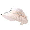 thumbnail image 6 of Fgnfyis Ladies Fairy Velvet Beret Summer Lightweight Breathable Sun Elegant Hollow Top Design Beige M, 6 of 6