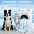 thumbnail image 5 of Cooling Dog Blanket Q-MAX 0.5+ Washable Cold Pet Blankets for Large Dogs Self Cooling Mat for Summer 40x80 Blue, 5 of 9
