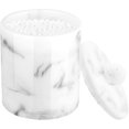thumbnail image 1 of Nouveau Support de Coton-Tige en Résine avec Couvercle, Conteneur Distributeur Rond de Coton-Tige, 1 of 4