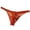 Orange, variant on Kelon Intimates On Sale Men's Polyester Underwear Men's Sexy Lingerie Underwear Mesh Discoloration G-string Thongs Panties Briefs