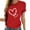 Red1, variant on Fnooota Womens Valentine's Day T-shirts, Pullover Crew Neck Printed Summer Short Sleeve Tops Red Size S-2XL