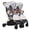 Gray A, variant on Double Stroller For Newborn, Baby Stroller For Infant And Toddler Can Sit Lie Detachable Carriage Pushchair Folding Prams Trolley Portable Strollers With Mosquito Net
