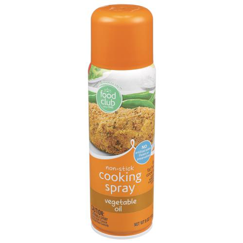 Cooking Spray, Vegetable Oil