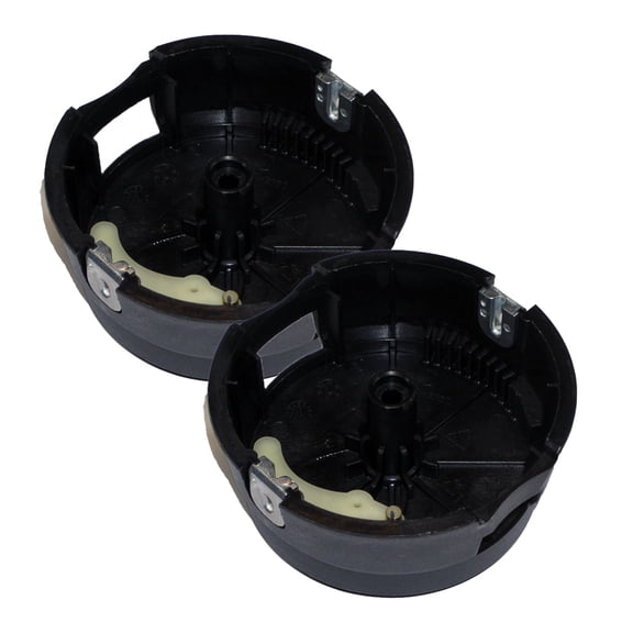 Black and Decker GH1000/GH1100 Trimmer Replacement 2 Pack Spool Housing # 90529876-2PK