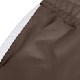 thumbnail image 7 of Penkiiy Oversized Cargo Sweatpants for Women Crossover Waisted Wide Leg Lounge Pants with Pockets Casual Comfy Athletic Pants S Brown, 7 of 7