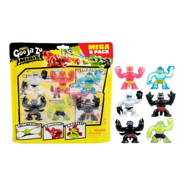 Heroes of Goo Jit Zu Minis Mega 6 Pack 2.5 inch Mini Heroes Ages 4 