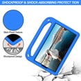 thumbnail image 2 of Feishell Fit for Samsung Galaxy Tab A7 Lite 8.7" (2021) SM-T220/T225 Kids Friendly EVA Shockproof Protective Case,with Pencil Holder,Portable Child Proof Handle Kickstand Durable Case Cover,Blue, 2 of 6