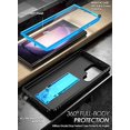 thumbnail image 5 of Poetic Étui Révolution pour Samsung Galaxy S23 Ultra 5G 6.8 Pouces, Étui Intégrale Robuste avec Support, Bleu Clair, 5 of 5
