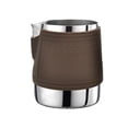 thumbnail image 2 of GUOOL 12oz Milk Frothing Pitcher Lattle Art Measure with Silica Gel Handled, Brown, 2 of 6