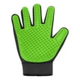 thumbnail image 2 of Pet Grooming Glove Brush Dog Cat Hair Fur Remover Bathing Shedding Mitt Massage, 2 of 3