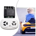 thumbnail image 4 of Yazoeia HHY JR-RX-12V 6V 24V Control Box Receiver Mainboard Kids Electric Ride On Car Control Box Replacement Parts Match 2.4GHz RC Remote Control(JR1705RX Full set) CJC912-128904, 4 of 4