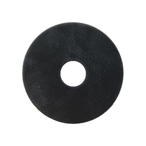 3/8" Rubber Washer 1/16" Thick 1" OD Black 
